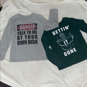 kids long sleeve tee